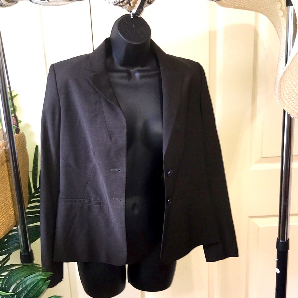 Dark Brown Ann Taylor Business Blazer